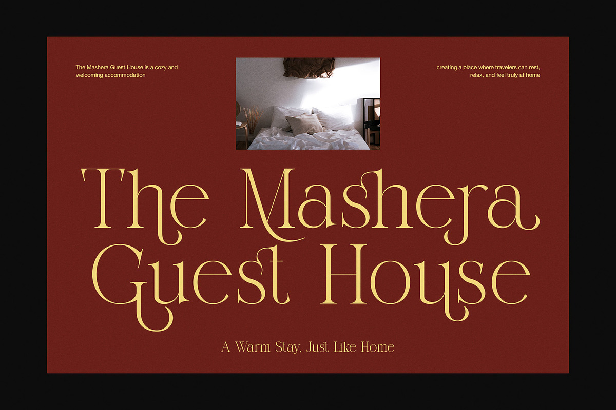 Roslia Elegant Ligature Serif Font, a Serif Font by Graphicxell (Photo 2 of 8)