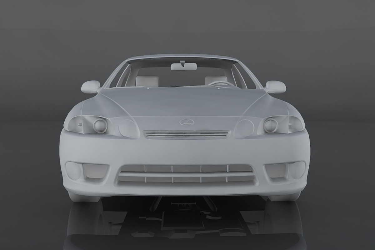 1997 Lexus SC300, a Cars & Vehicle 3D Model by valtriiu (Photo 11 of 12)