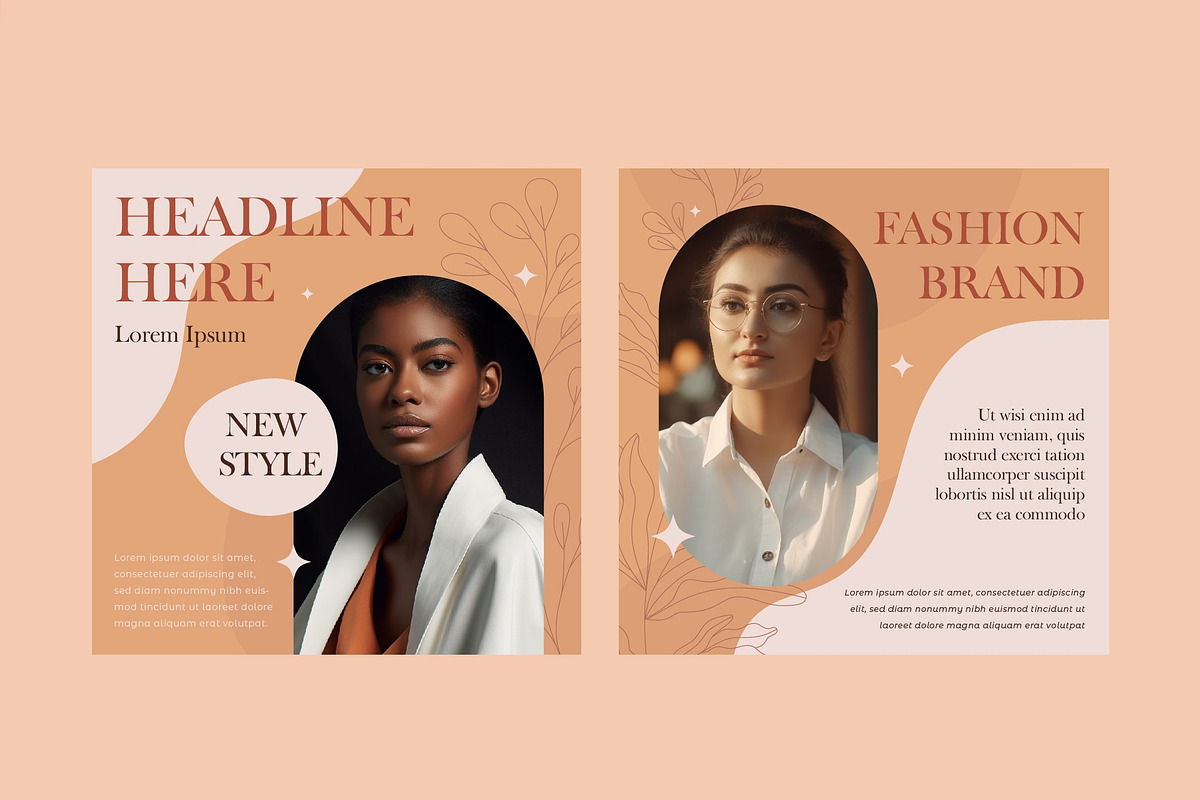 Social Media Post Boho Style, a Templates & Theme by studiogstock (Photo 3 of 3)
