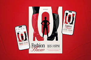 Fashion Week Flyer Set