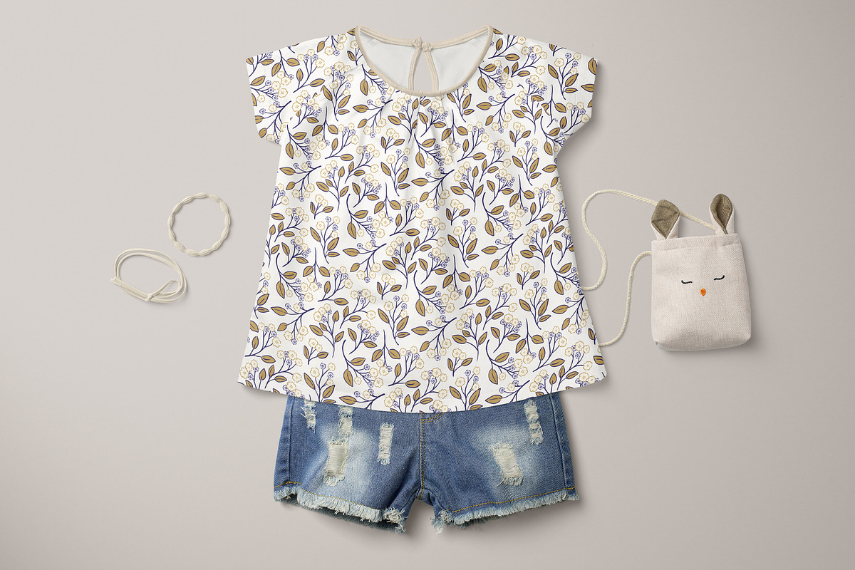 Rustic Berry Pattern, a Pattern Graphic by Webvilla Studio (Photo 3 of 5)