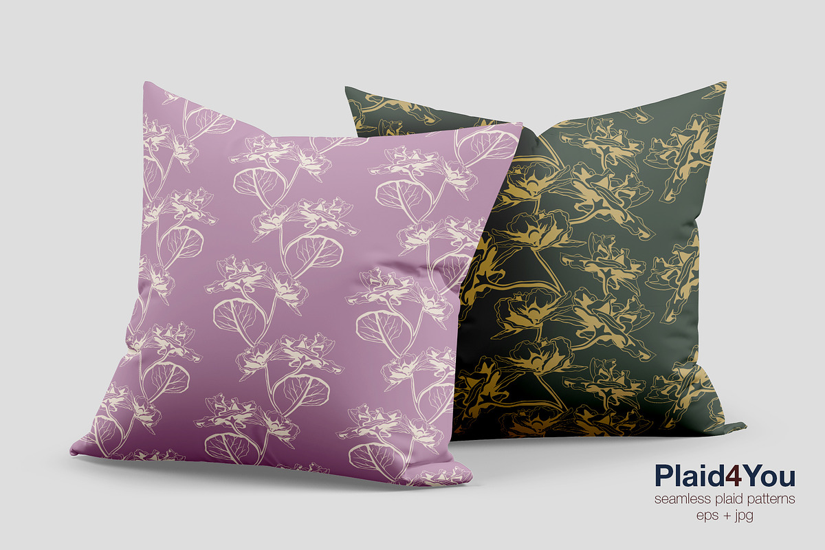 Floral Seamless Pattern in Vector, a Pattern Graphic by Plaid4You (Photo 8 of 12)