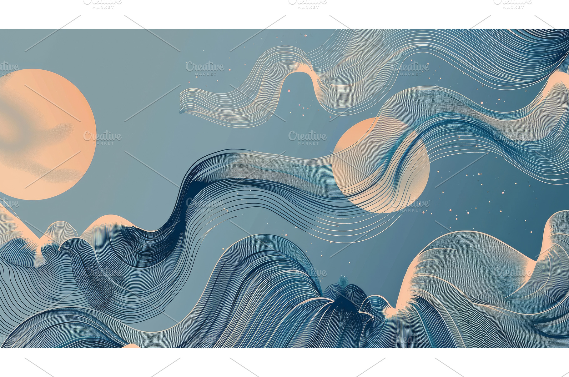 Orient-inspired background. Brush, an Arts & Entertainment Photo by ZinetroN
