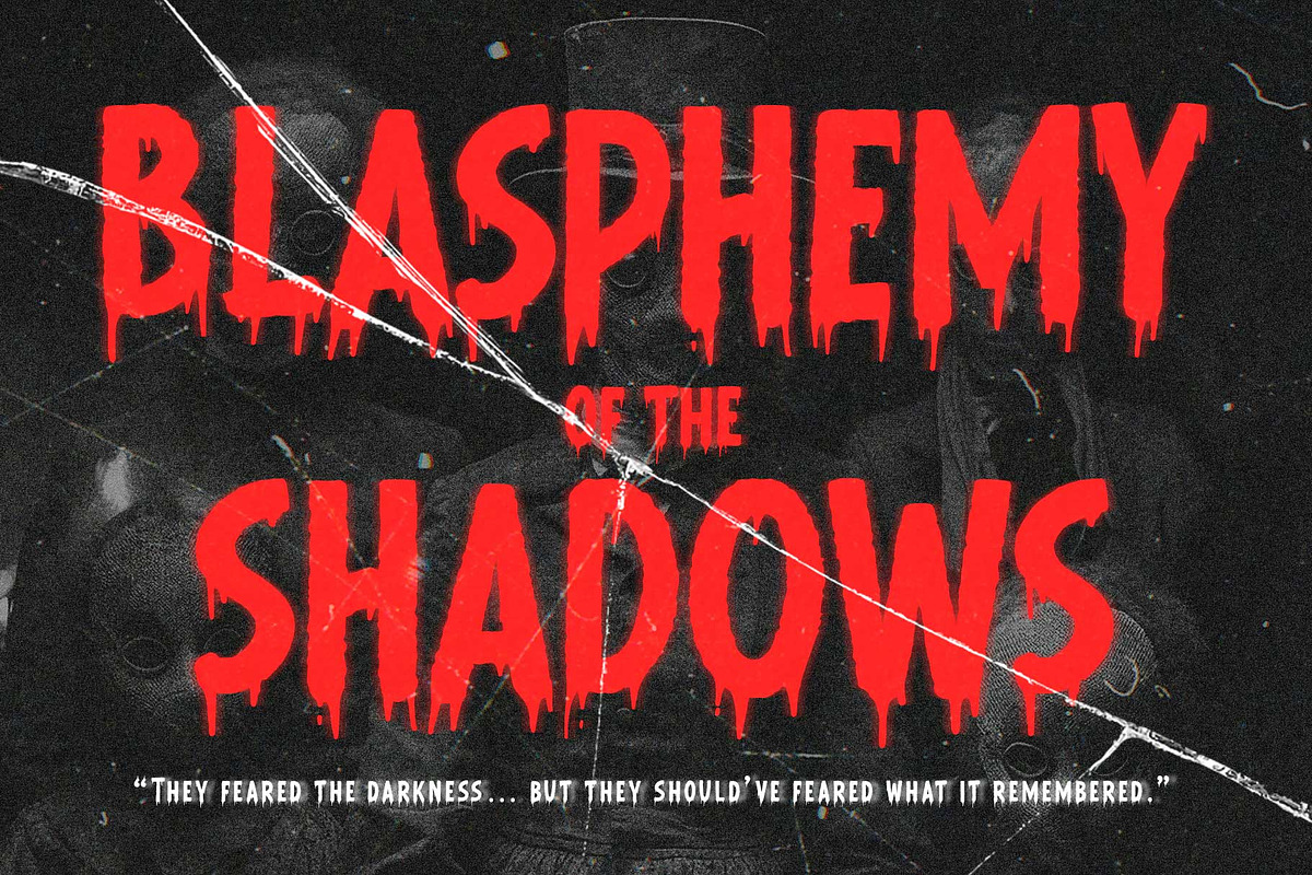 Soulcore Horror Display Font, a Font by Arterfak Project (Photo 6 of 12)
