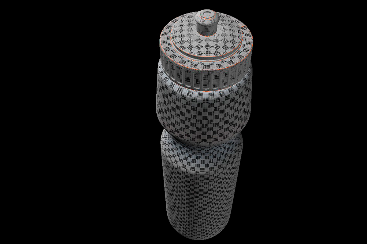 Sport Plastic Bottle 3D Model, an Object 3D Model by Casa Mandarina (Photo 6 of 6)