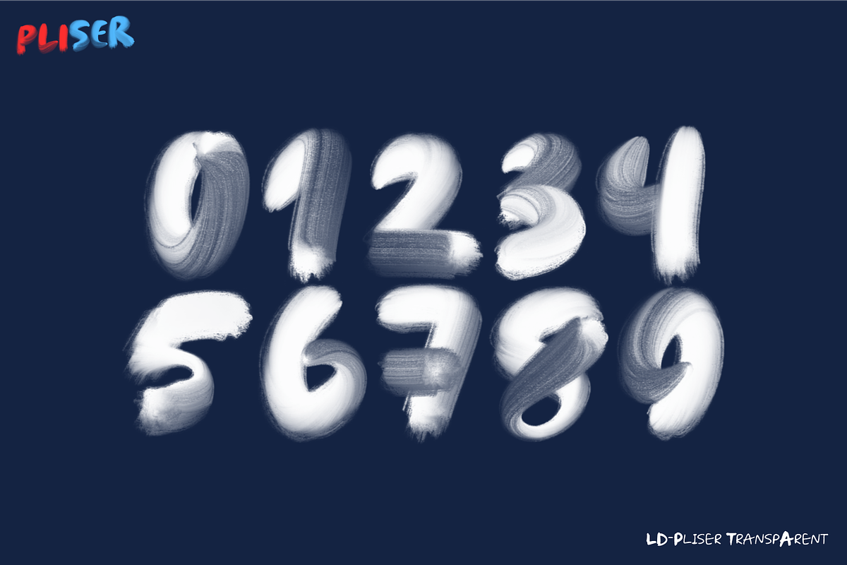 PLISER. OTF Painting font family., a Graphic by Luxfont (Photo 8 of 9)