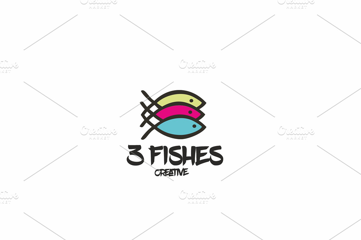 3 Fishes - Logo Template, a Branding & Logo Template by Igor Maric (Photo 1 of 2)