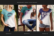 Urban T-Shirt Mockups, a Shirt Mockup by Indieground Design Inc. (Thumbnail 3 of 6)