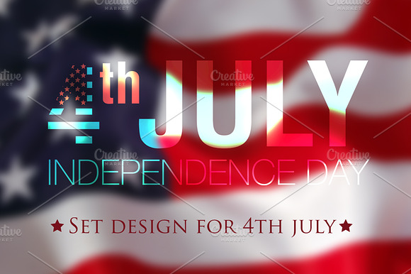 Set Design For 4Th July