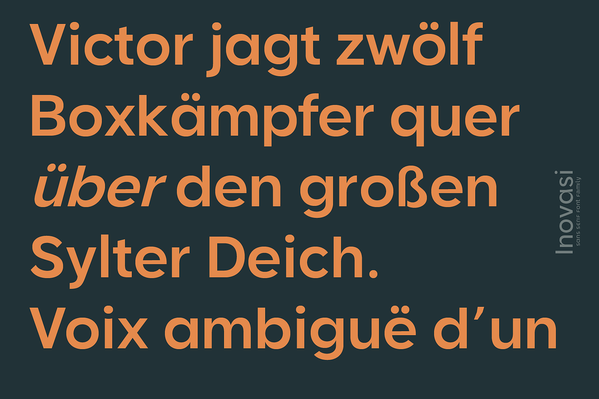 Inovasi Modern Sans Family, a Sans Serif Font by xdCreative (Photo 7 of 13)