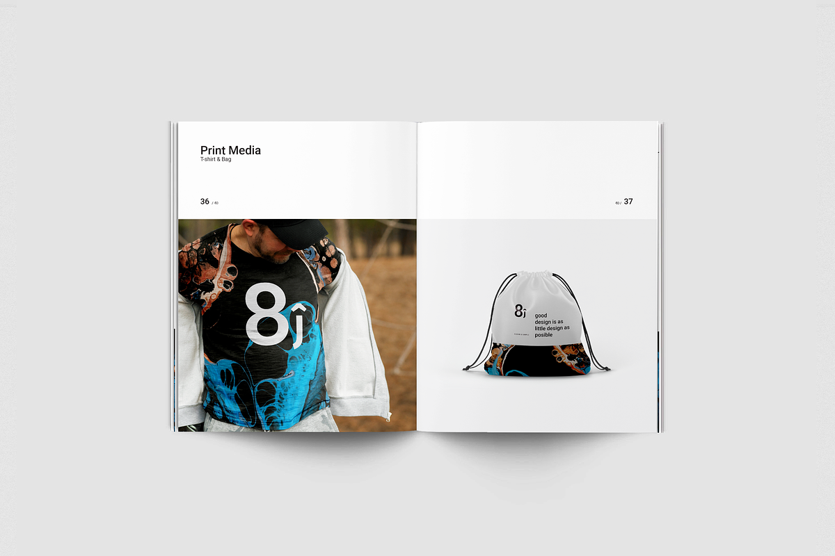Re-Branding Guidelines, a Brochure Template by silukEight (Photo 14 of 20)