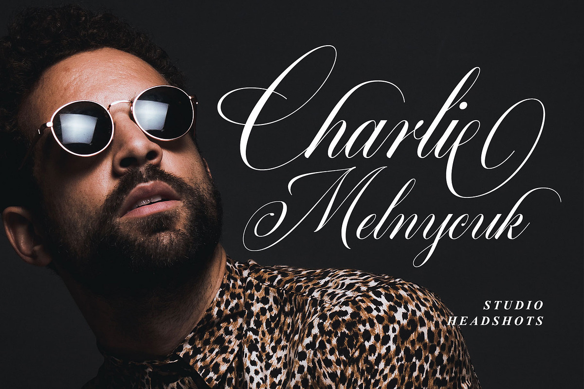 Quadrian - Elegant Script, a Script Font by Arterfak Project (Photo 3 of 13)