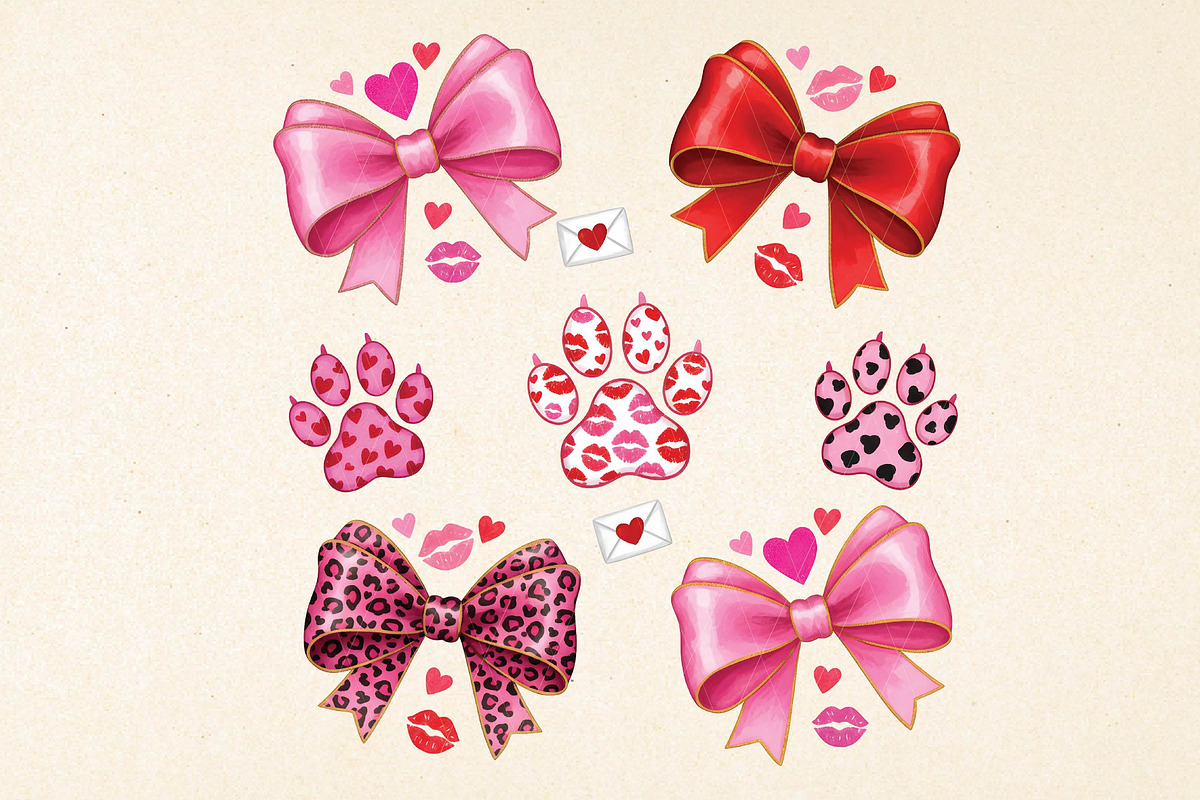 Dog Valentine Png, Dog Mom Png, an Illustration by DreamPrint404 (Photo 1 of 6)