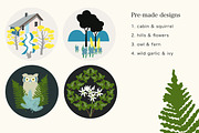 Wild Wood Nature Illustration Pack, an Animal Illustration by Jill Adams (Thumbnail 8 of 11)