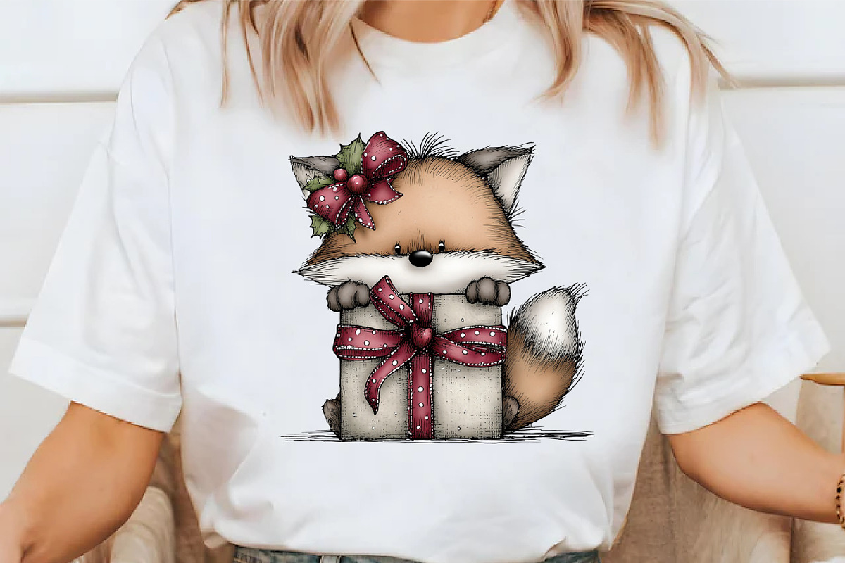 Quirky Fox Clipart PNG, an Illustration by Libby Wishes (Photo 4 of 7)