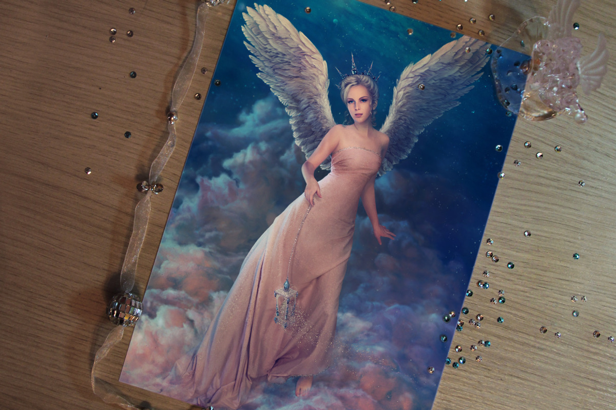 Fantasy angel, an Illustration by Cattleya (Photo 1 of 2)