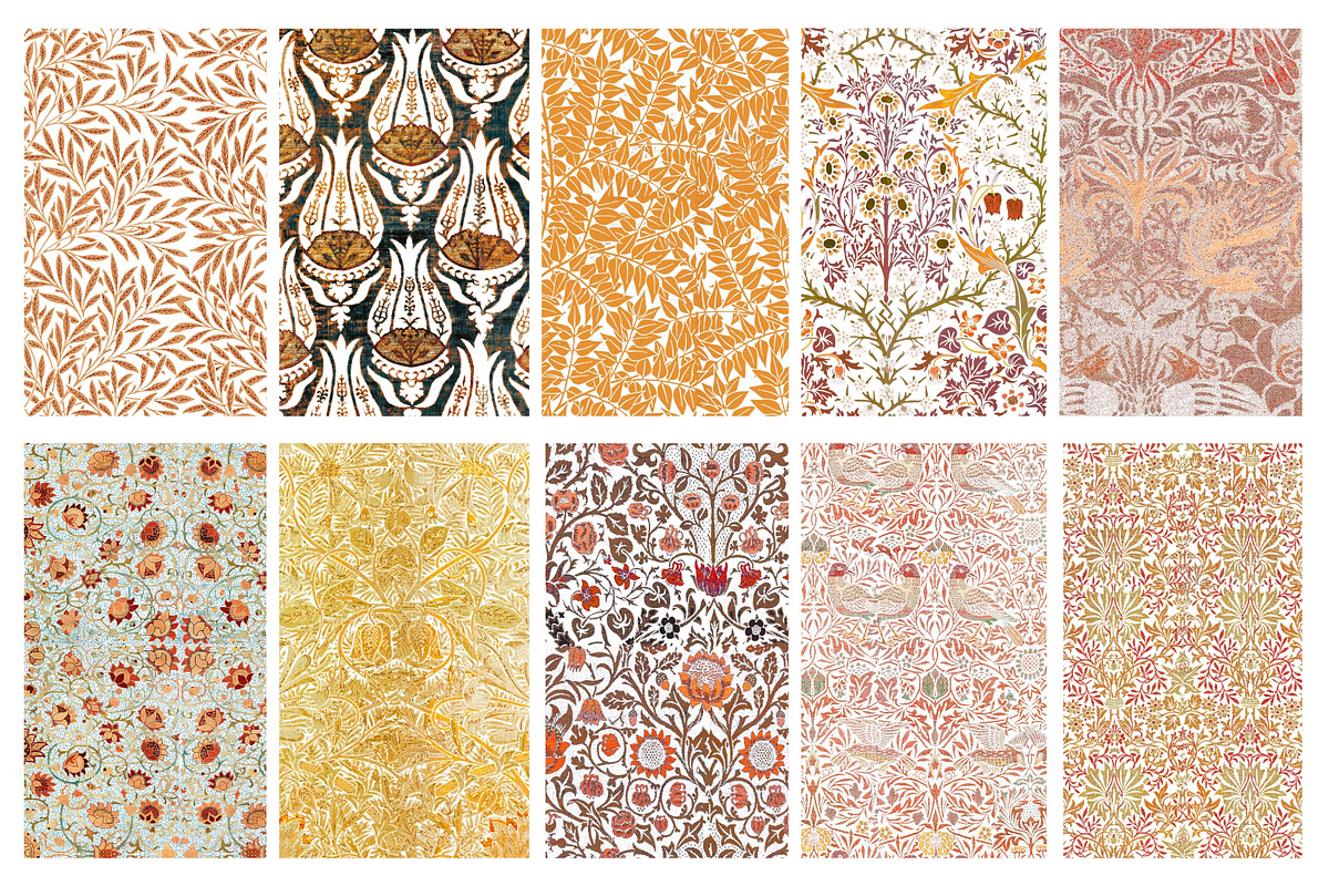 William Morris Vintage Pattern 6, a Graphic by ARTOZEN DIGITAL (Photo 10 of 10)