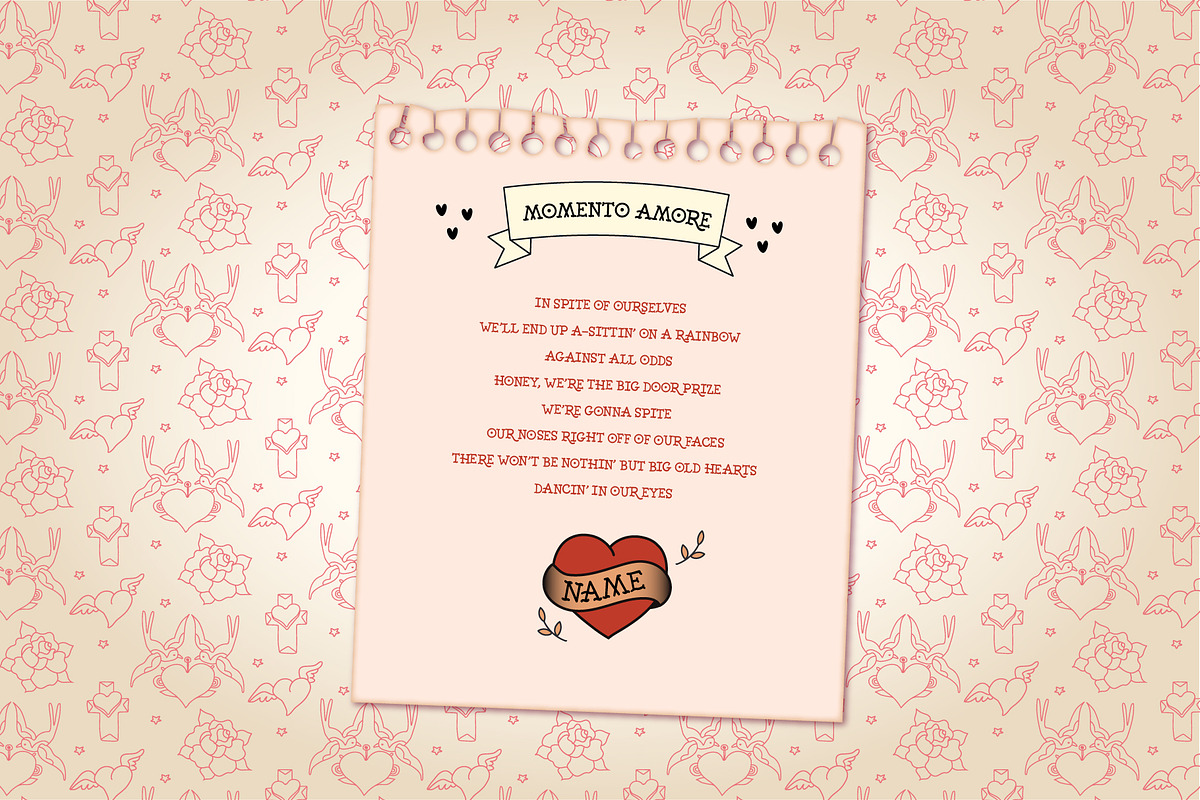 Momento Amore Font, a Handwritten Font by Wanderlust Heart Branding (Photo 3 of 5)