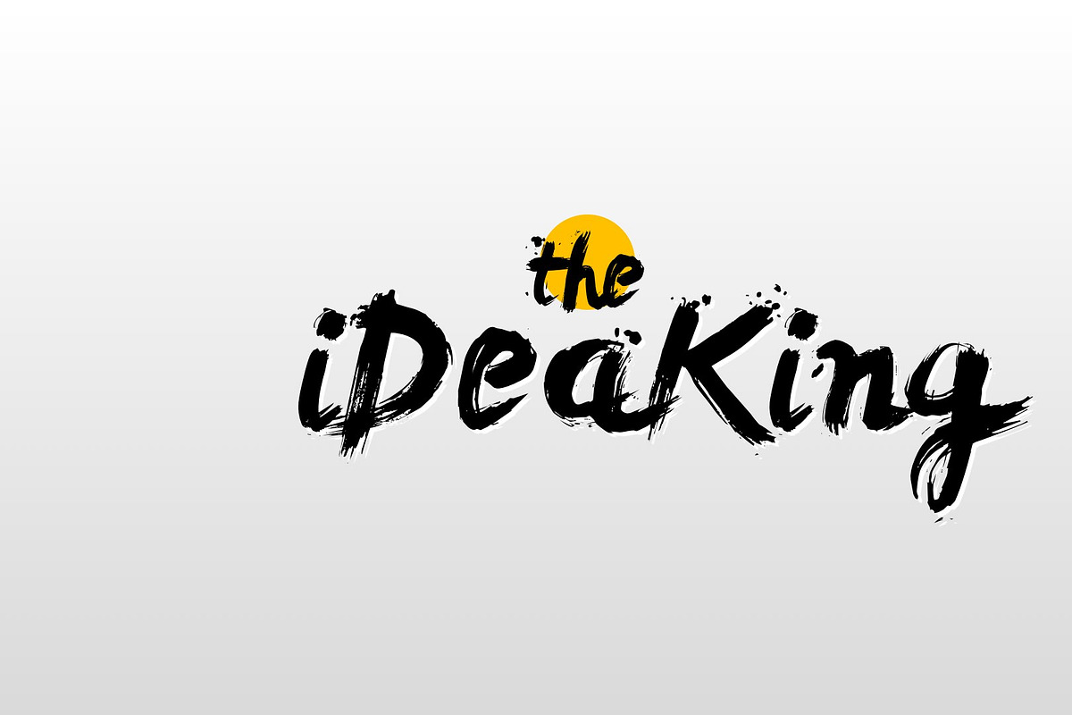 Idea Is King Keynote, a Presentation Template by Warna Works (Photo 1 of 5)