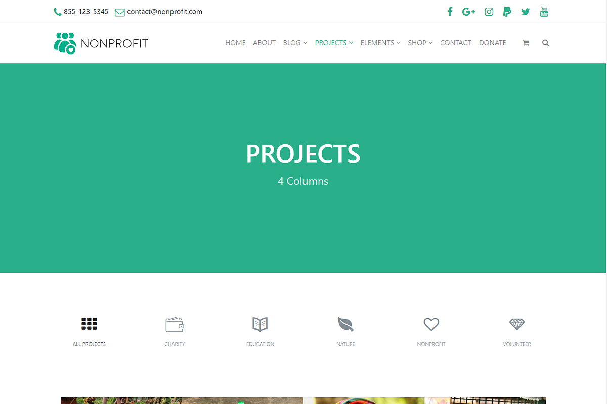 Nonprofit Charity WordPress Theme, a WordPress Template by Visualmodo (Photo 18 of 23)