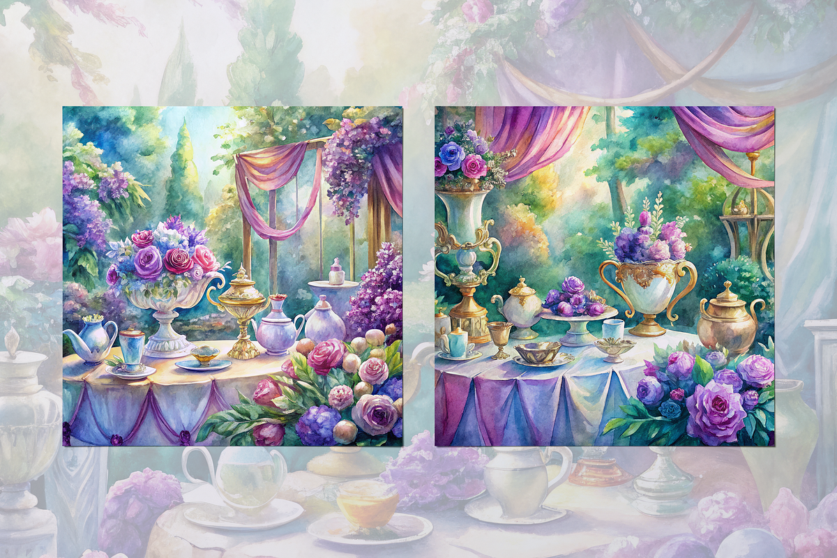 Royal Garden Fête, a Background Graphic by Curve Design (Photo 5 of 7)