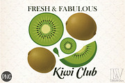 Fresh & Fabulous Kiwi Club PNG Desig, an Illustration by Libby Wishes (Thumbnail 1 of 6)