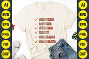 Amazing Loving Strong Happy Selfless, an Object Graphic by CraftArtStudio (Thumbnail 3 of 3)
