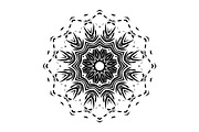 Black White Mandala Illustration Set, a Decorative Illustration by NJ Himel (Thumbnail 49 of 101)