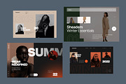 Olqinu - Figma Fashion Web Headers, an UI Kit Template by neuwebz (Thumbnail 3 of 5)