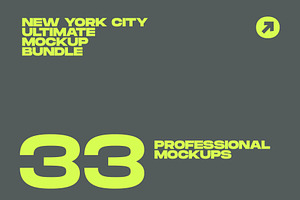 Ultimate NYC Mockup Bundle