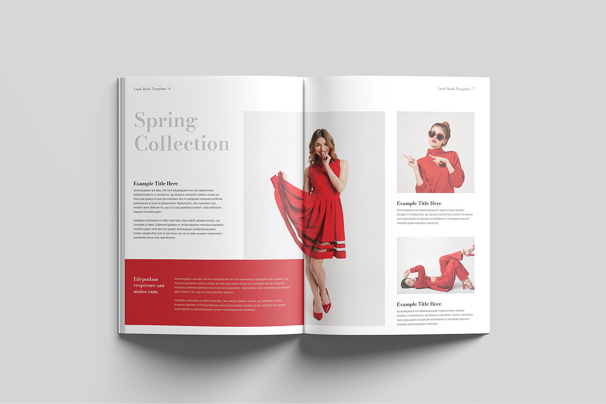 Fashion Look Book Design Layout, a Magazine Template by Cleffon_Graphic_Studio (Photo 4 of 9)