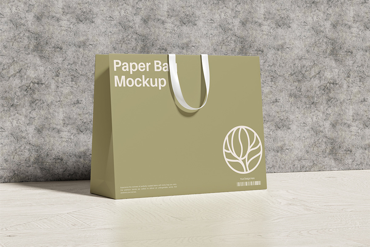 Paper Bag Mockup, a Product Mockup by Design Source_ (Photo 3 of 4)