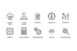 Data And Growth Conceptual Thin