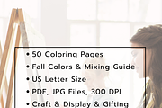 50 Thanksgiving Coloring Pages, an Object Illustration by Daffodil Dream Studio (Thumbnail 10 of 13)