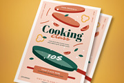 Cooking Class Flyer Set, a Flyer Template by graphicook (Thumbnail 2 of 3)