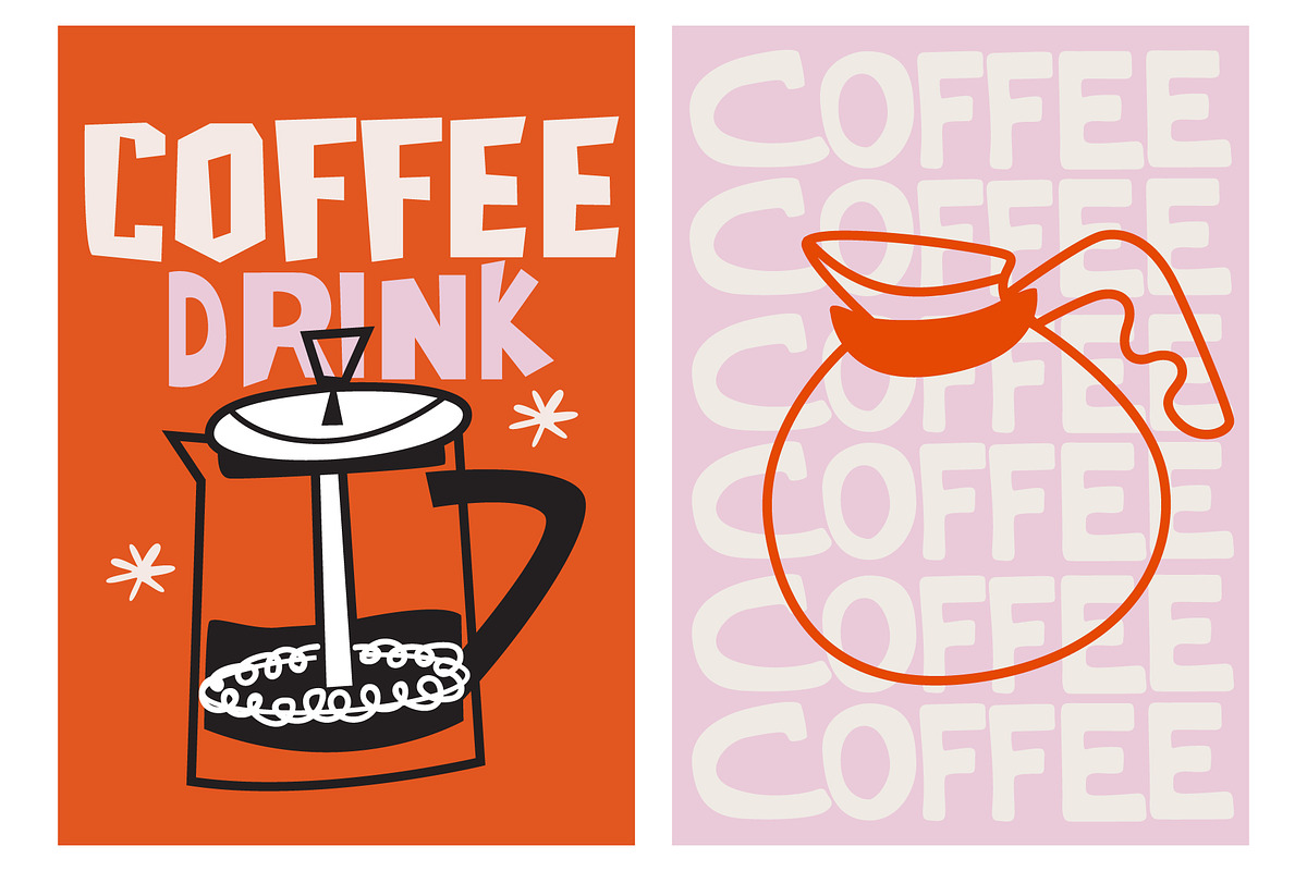 Coffee & Bakery Vector Clipart, a Food Illustration by Luamor (Photo 10 of 13)