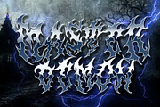 SATRUNS Metal Blackletter Horror, a Blackletter Font by dansdesign (Thumbnail 8 of 18)