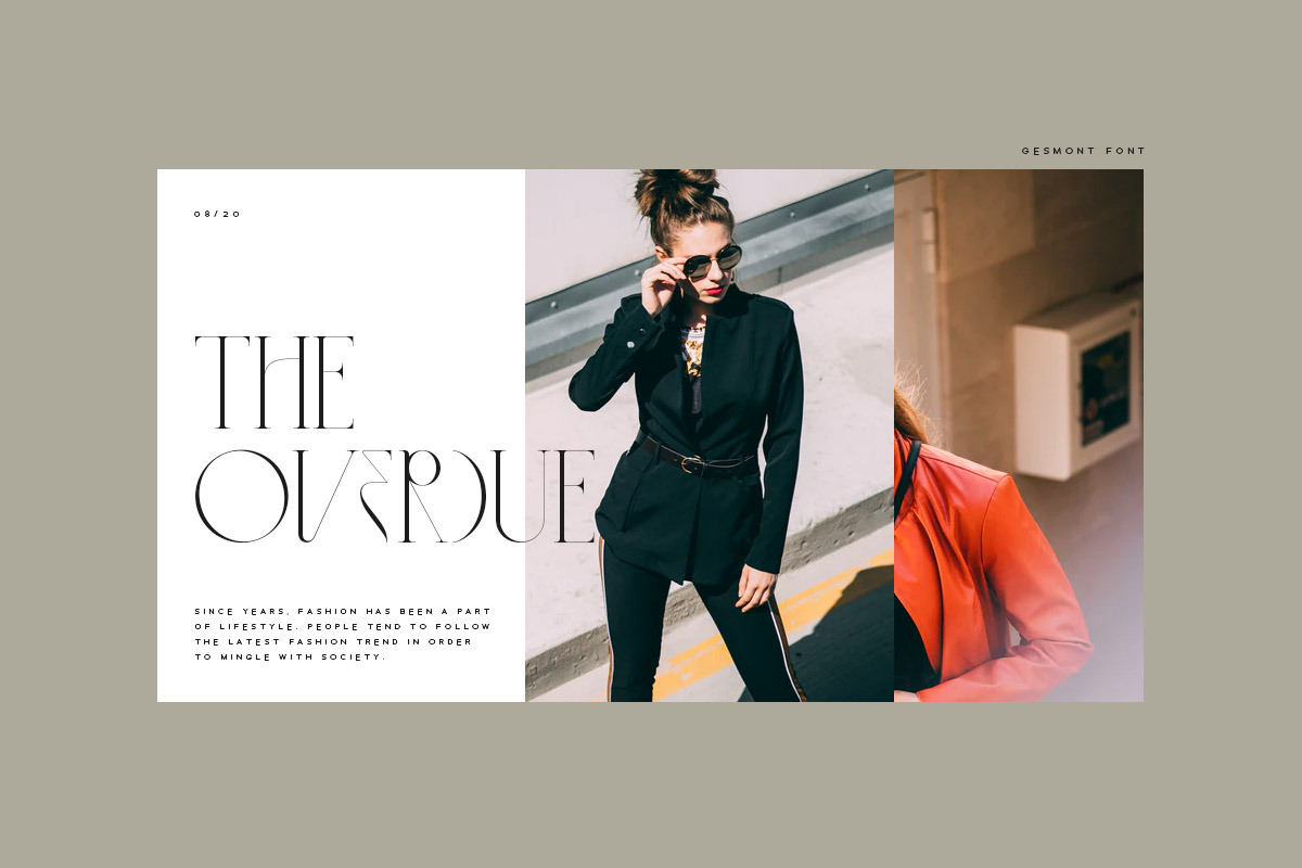 Gesmont, a Serif Font by vuuuds (Photo 10 of 17)