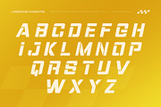 Valorex - Bold Sport Display Font, a Sans Serif Font by Flawless And Co (Thumbnail 7 of 10)