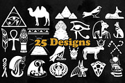 Ancient Egypt Photoshop Brushes, a Brush Add-On by ArtistMef (Thumbnail 3 of 5)