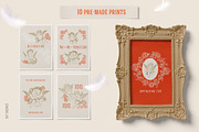 Vintage Cupid & Roses, a Decorative Illustration by helenreveur (Thumbnail 4 of 7)
