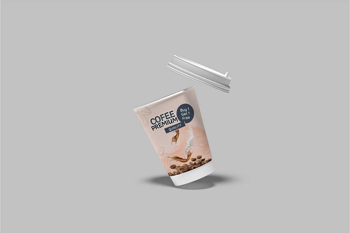 Coffee Cup Mockup, a Packaging Mockup by rizalamora (Photo 7 of 11)