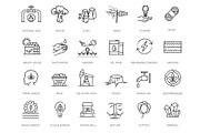 Set of Natural Resources icons, an Outline Icon by Tettygreen (Thumbnail 2 of 2)