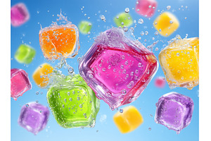 Droplets of water cling to melted, a Food & Drink Photo by ZinetroN