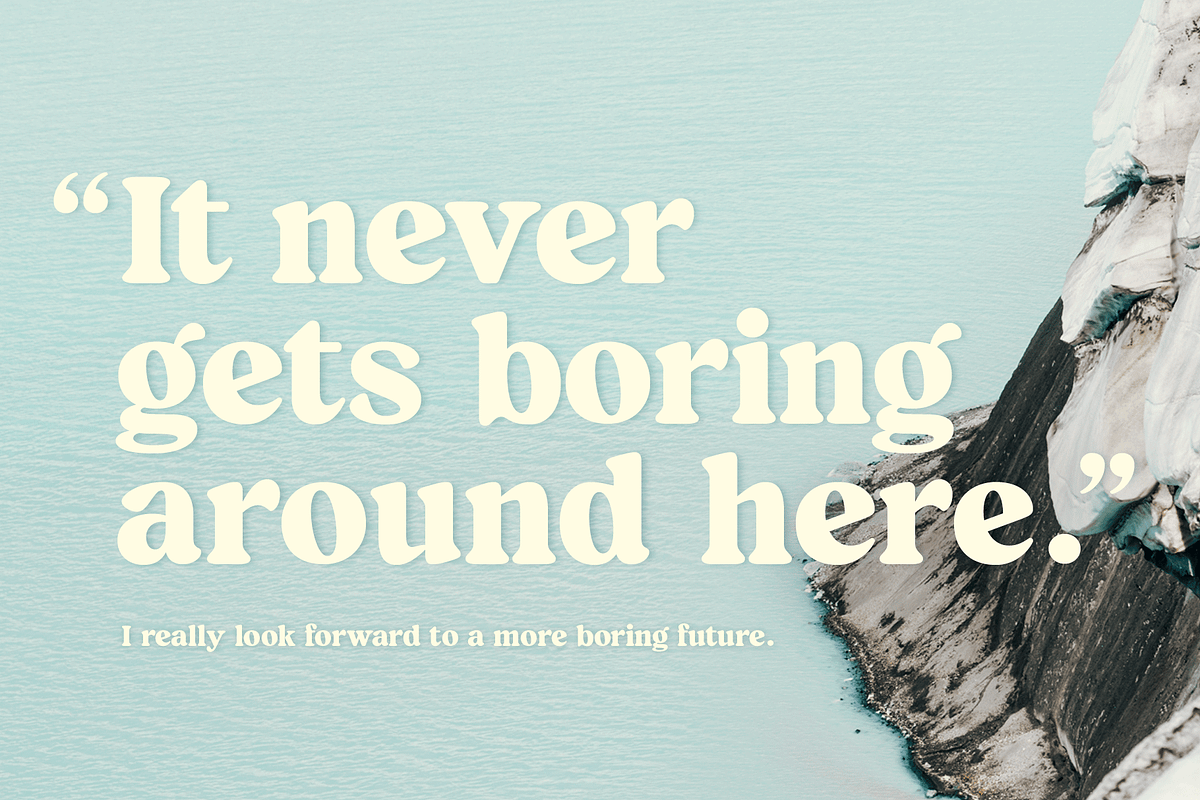 Blood Orange Vintage Serif, a Serif Font by Fenotype (Photo 4 of 16)
