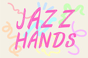 Jazz Hands, all caps handdrawn font, a Handwritten Font by Eryn Rose Design (Thumbnail 8 of 13)