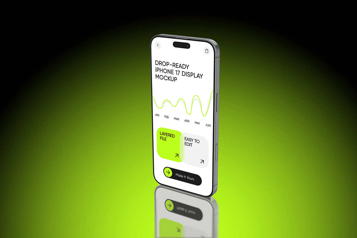 iPhone 17 Mockup, a Device Mockup by Mockupdaddy (Photo 23 of 25)