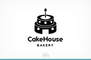 Cake House Bakery Logo Template, a Branding & Logo Template by Logo Heaven (Thumbnail 4 of 5)