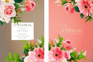 Everlasting Floral Clip Art