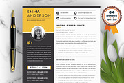 Resume/CV Bundle | 200+ for $29, a Resume Template by ResumeInventor (Thumbnail 170 of 207)